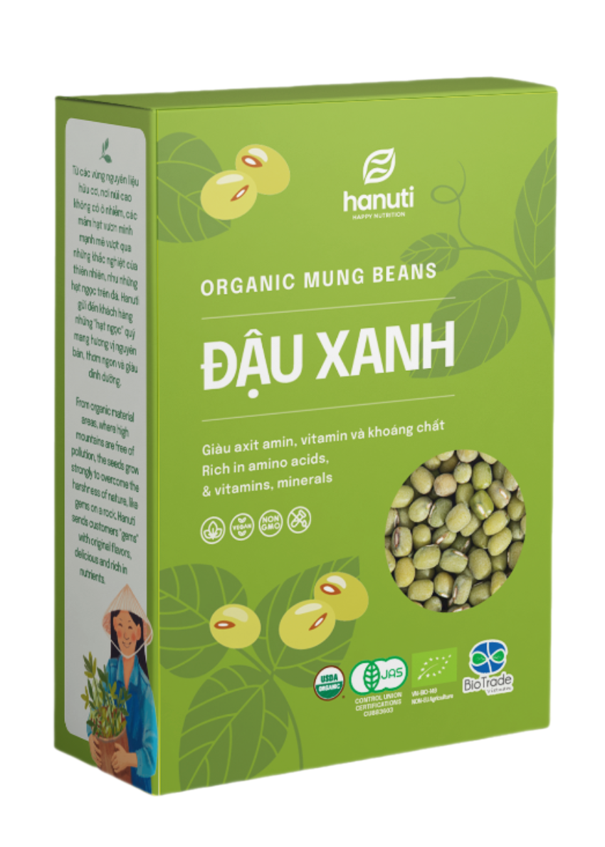 ĐẬU XANH HỮU CƠ KHÔ